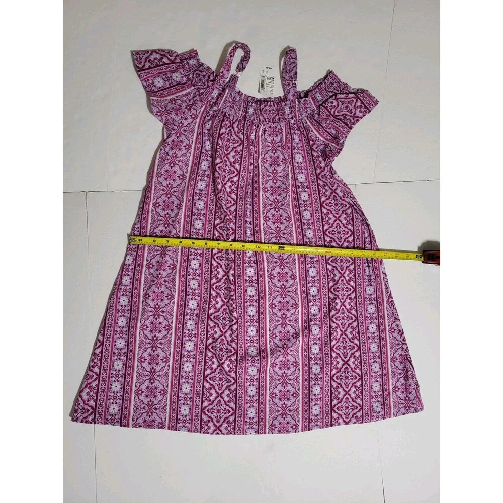 (#5) Children’s Place Multicolor Dress Girls XL( 14) Short Sleeve - Picture 6 of 7